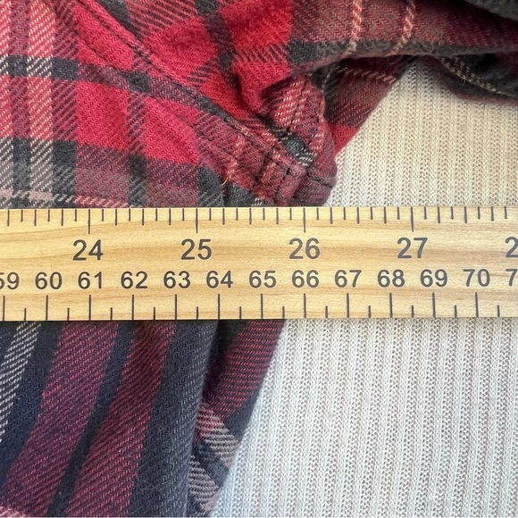 Jachs Heritage 100% Cotton Flannel Button Front Plaid Shirt Men’s Size XXL 2XL - Picture 12 of 13